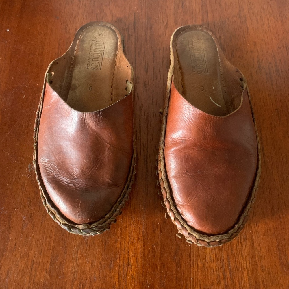 Mohinder’s Leather Slides